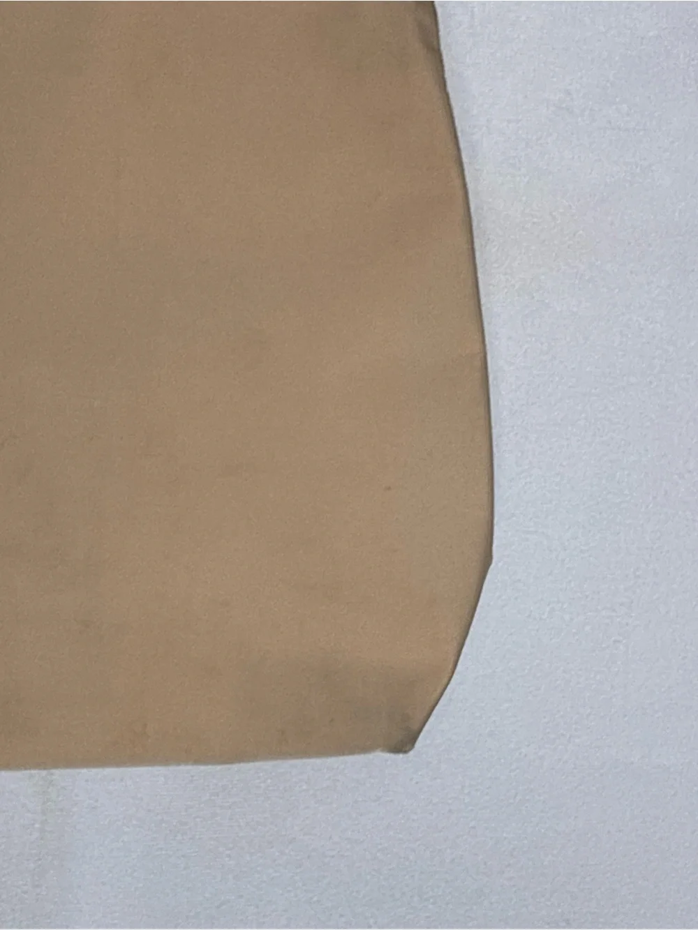 Vintage Lauren Ralph Lauren Beige and Brown Tote Bag with Gold Accent